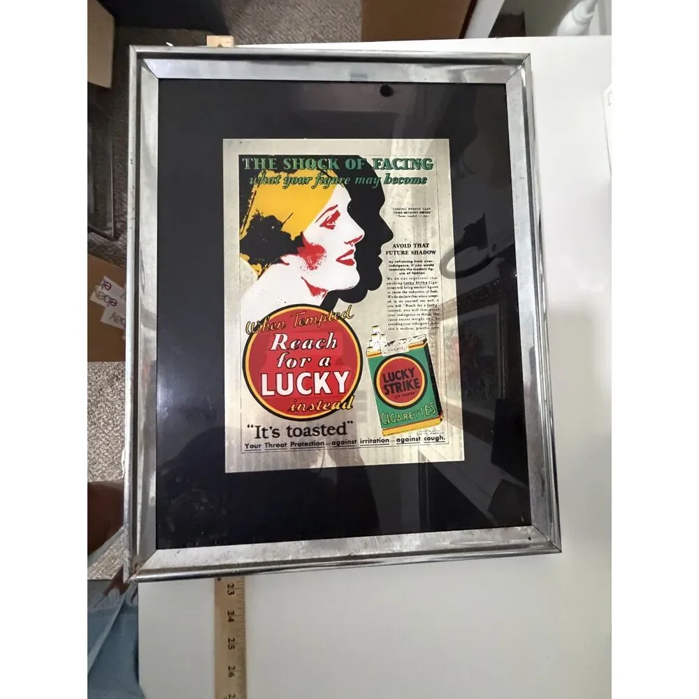 Vtg. Lucky Strike cigarettes  